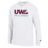 Thumbnail image for  Champion White Long Sleeve T Shirt