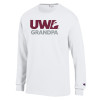 Thumbnail image for  Champion White Long Sleeve T Shirt