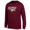 Thumbnail image for  Champion Maroon Long Sleeve T Shirt