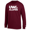 Thumbnail image for  Champion Maroon Long Sleeve T Shirt
