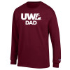 Thumbnail image for  Champion Maroon Long Sleeve T Shirt