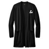 Thumbnail image for  Mercer + Mettle Womens Black Open Front Cardigan Sweater
