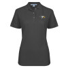 Thumbnail image for  Womens Silk Touch Charcoal Pique Polo