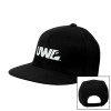 Thumbnail image for  Black Flat Bill Snapback Hat