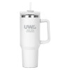 Thumbnail image for  Hippo White Mug & Straw Lid with Twist Closure 40 oz