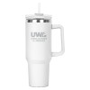 Thumbnail image for  Hippo White Mug & Straw Lid with Twist Closure 40 oz