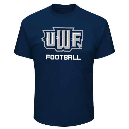  Tall Navy T Shirt - UWF Football