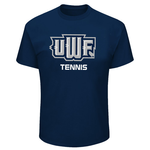  Tall Navy T Shirt - UWF Tennis
