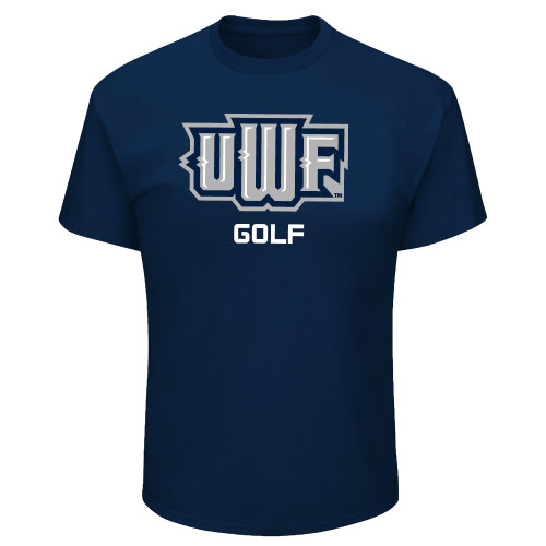  Tall Navy T Shirt - UWF Golf