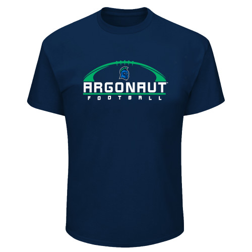  Tall Navy T Shirt - UWF Football Design