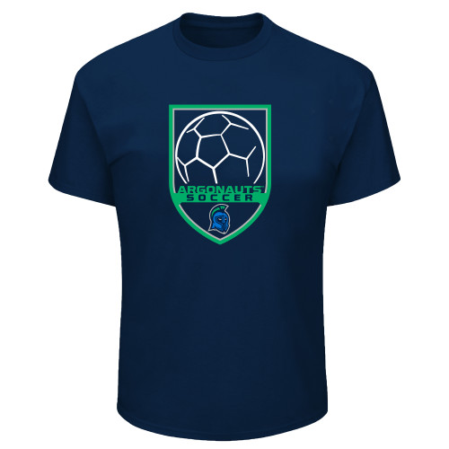 Tall Navy T Shirt - UWF Soccer Design