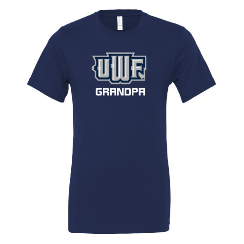  Bella + Canvas Navy Jersey Cotton T Shirt - ADDITIONAL ARTWORK