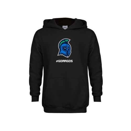  Youth Black Fleece Hoodie - West Florida Argonauts