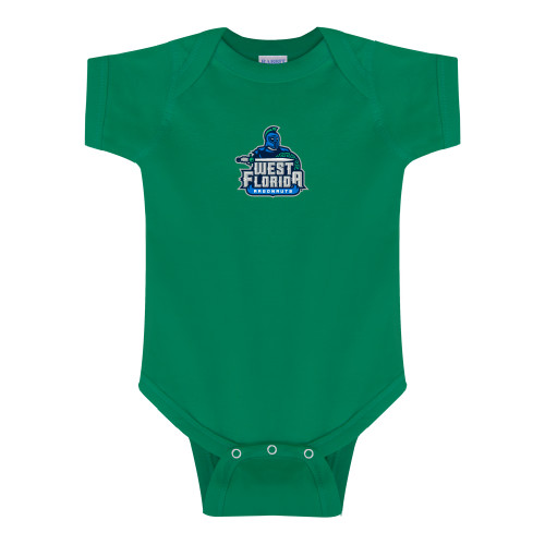  Kelly Green Infant Onesie - West Florida Argonauts