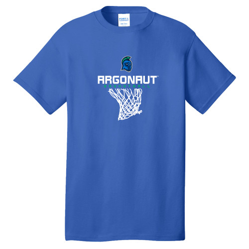  Extended Royal T Shirt - UWF Basketball Net Design