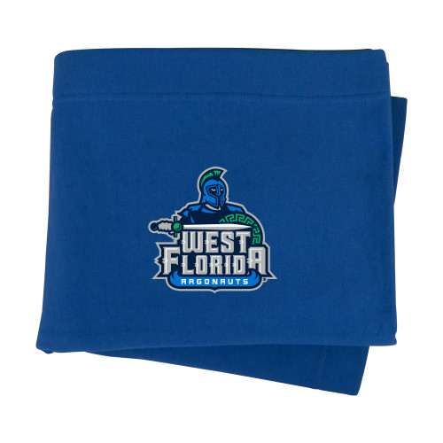  Royal Sweatshirt Blanket - West Florida Argonauts