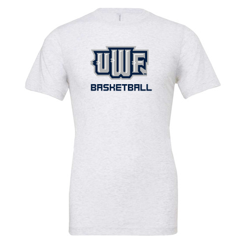  Bella + Canvas Ash Grey Jersey Cotton T Shirt - UWF Basketball