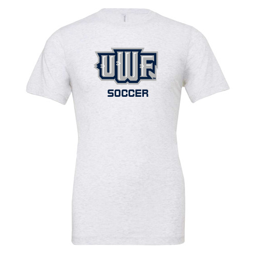  Bella + Canvas Ash Grey Jersey Cotton T Shirt - UWF Soccer