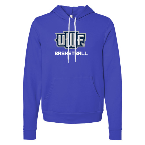  Bella + Canvas Royal Fleece Hood - UWF Basketball