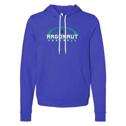  Bella + Canvas Royal Fleece Hood - UWF Football Design