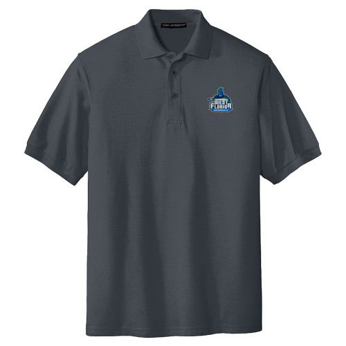  Extended Charcoal Silk Touch Polo - West Florida Argonauts PLUS