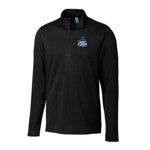 West Florida C&B Black Clique Ice Pique Half Zip