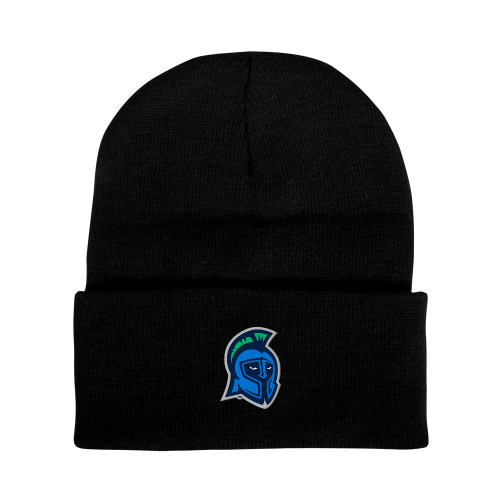  Black Knit Beanie w/Cuff - Argonaut Head