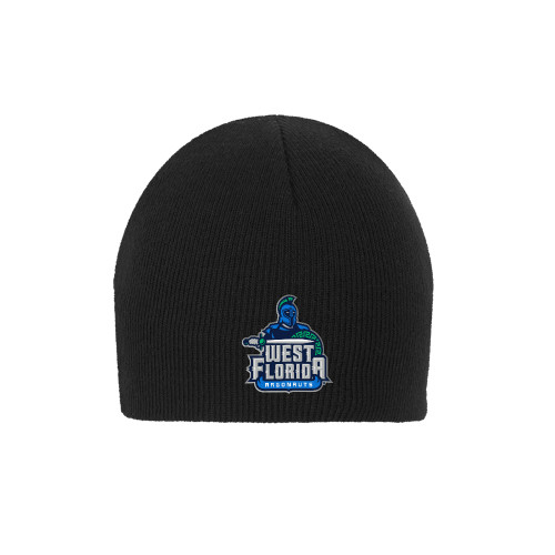  Black Knit Beanie - West Florida Argonauts