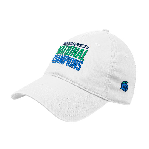  White Unstructured Adjustable Low Profile Hat - Argonaut Head