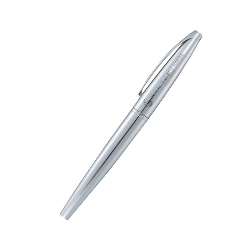  Cross ATX Pure Chrome Roller Ball Pen - UWF Institutional Flat Wordmark Engraved