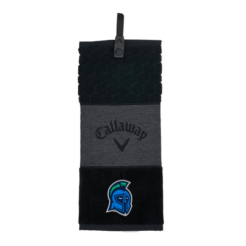  Callaway Black Trifold Towel - Argonaut Head
