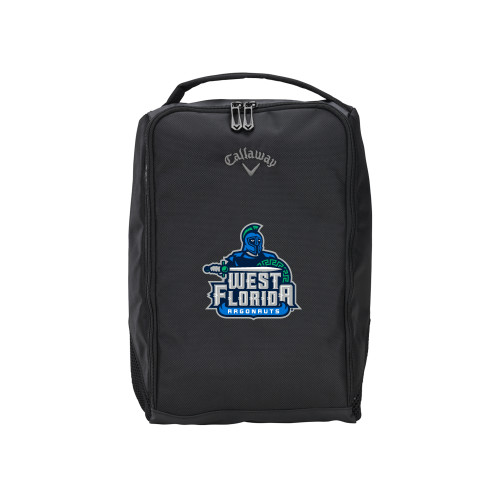  Callaway Clubhouse Black Golf Shoe Bag - West Florida Argonauts