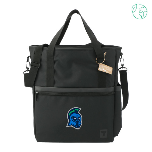  Tranzip Black Recycled Computer Tote - Argonaut Head