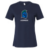 Thumbnail image for  Bella + Canvas Womens Navy Relaxed Cotton T Shirt