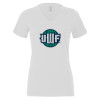 Thumbnail image for  Bella + Canvas Womens White V Neck Cotton T Shirt