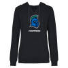 Thumbnail image for  Womens Plus Black Hoodie