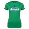 Thumbnail image for  Womens Kelly Green Performance Short Sleeve Tee