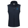 Thumbnail image for  Womens Navy Fleece Full Zip Vest