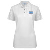 Thumbnail image for  Womens Silk Touch White Pique Polo