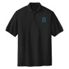 Thumbnail image for  Extended Black Silk Touch Polo