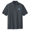 Thumbnail image for  Extended Charcoal Silk Touch Polo