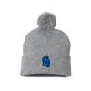 Thumbnail image for  Sportsman Heather Grey Pom Pom Cuffed Beanie