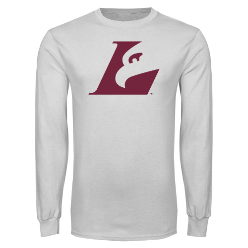  White Long Sleeve T Shirt - Eagle L