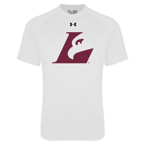  Under Armour White Tech Tee - Eagle L