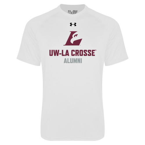  Under Armour White Tech Tee - UWL Alumni