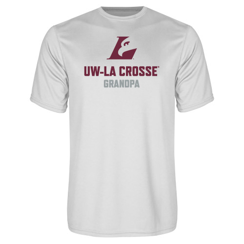  White Performance Tee - UWL Grandpa