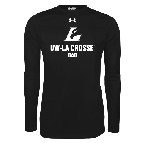  Under Armour Black Long Sleeve Tech Tee - UWL Dad
