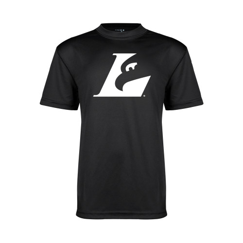  Youth Performance Black Tee - Eagle L