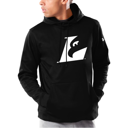  Under Armour Black Armour Fleece Hoodie - Eagle L