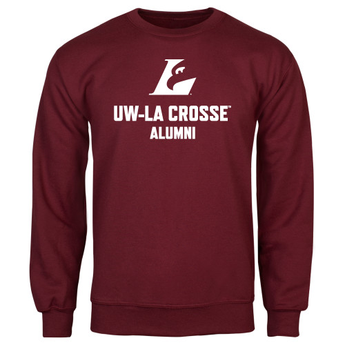  Maroon Fleece Crew - UWL Alumni